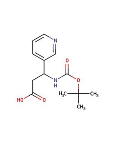 Astatech 3-BOC-AMINO-3-(3-PYRIDYL)-PROPIONIC ACID; 1G; Purity 97%; MDL-MFCD02090685